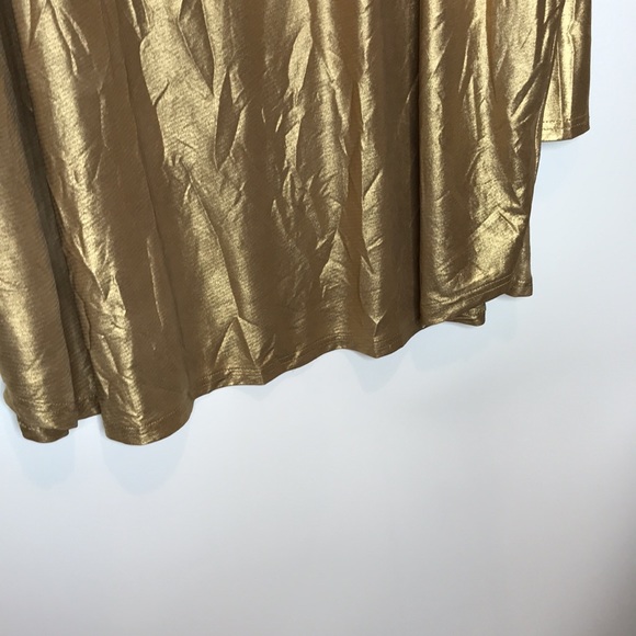 Denim 24/7 Gold Stretch Top 2X PLUS SIZE - Picture 5 of 6